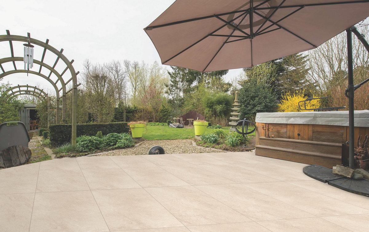 porcelain paving hammerstone beige